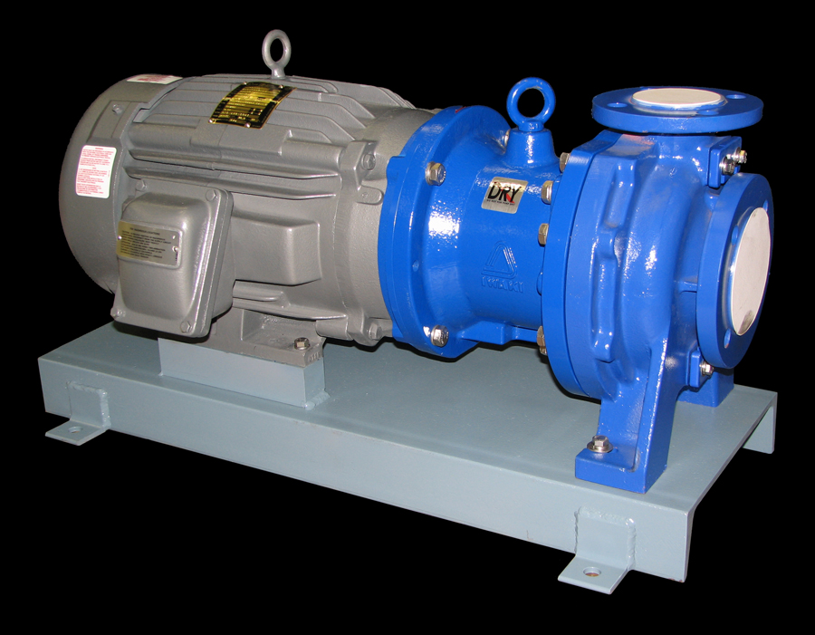 Base Mounted Iwaki Pump with Baldor Motor