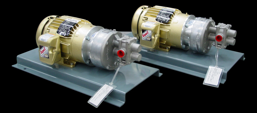 Base Mounted Isochem Sealless Gear Pump Units
